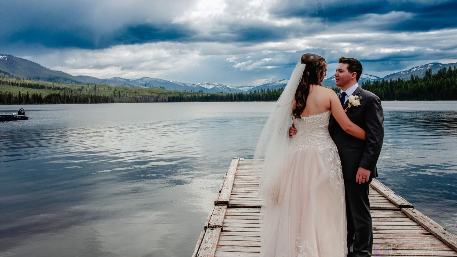 Replace with emotional family wedding image